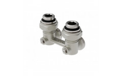 Узел H-образный 1/2"Вх3/4" угловой с шаровым затвором V&G