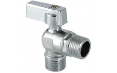 Кран шаровой Valtec угловой 1/2" наружная-наружная резьба